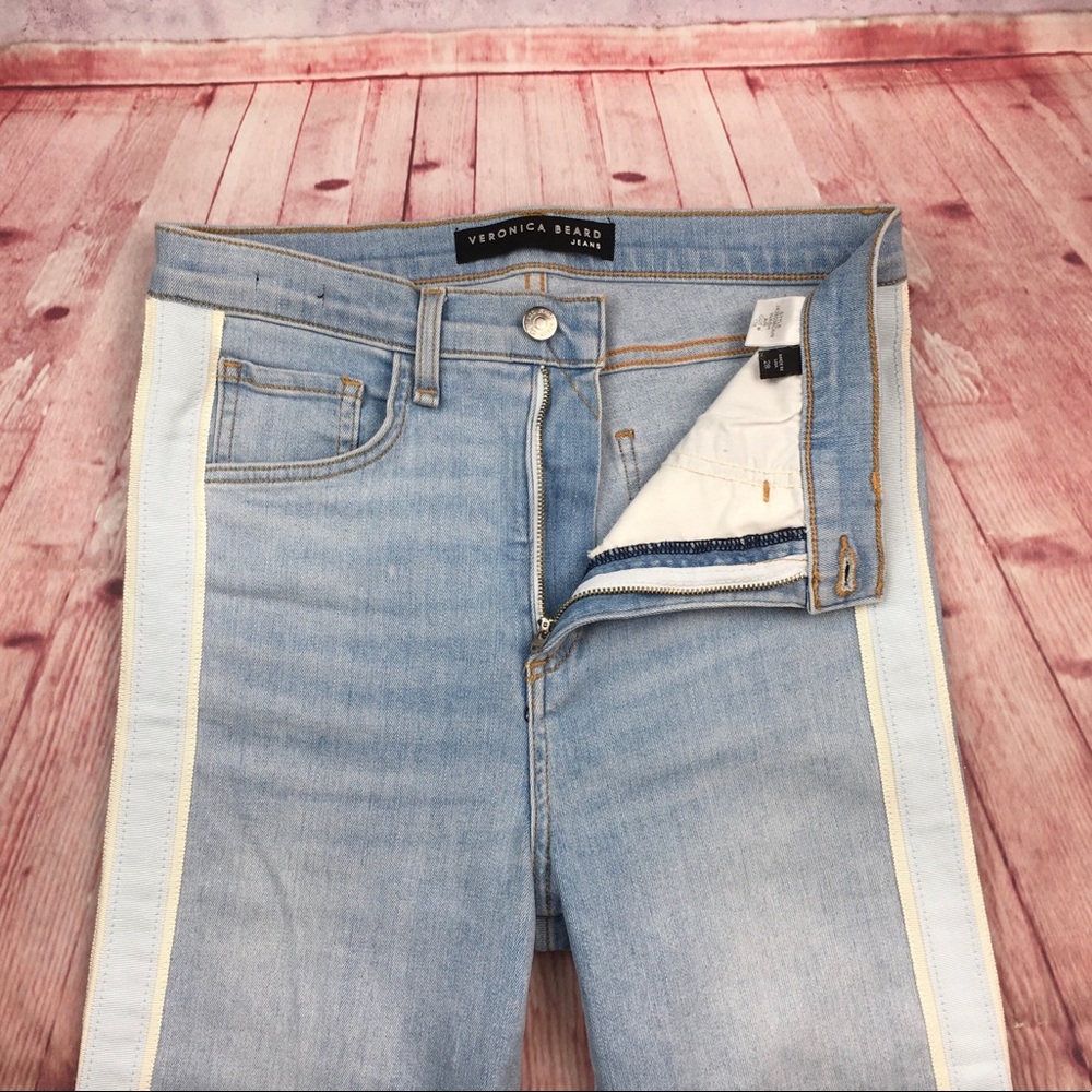 Veronica Beard Carly 11” Kick Flare Size 28x25” - image 7